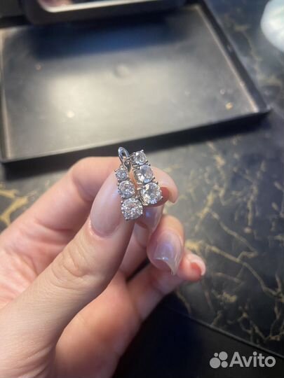 Серебряные серьги