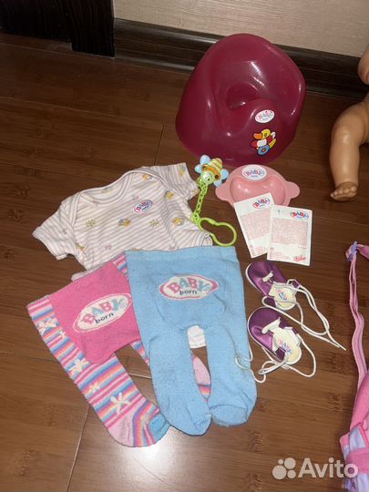 Кукла baby born с одеждой и аксессуарами оригинал