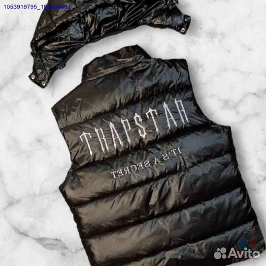Жилетка trapstar глянцевая мужская