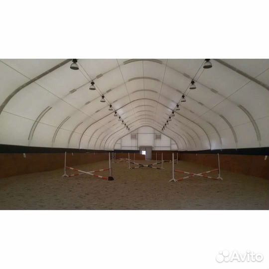 Тентовый ангар бу