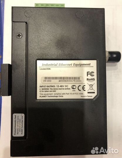 Промышленный медиаконвертор Planet IVC-2002