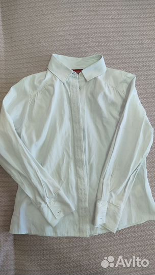 Блузка школьная для девочки 128 см