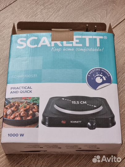 Электрическая плитка Scarlett sc-hp700s31