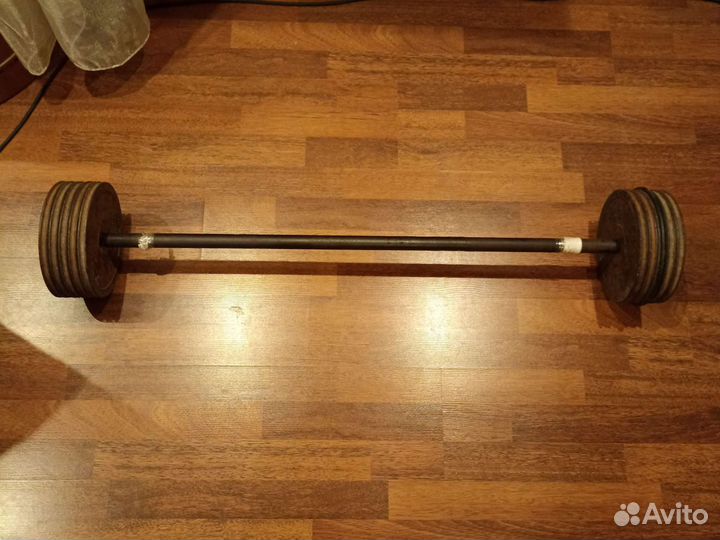 Штанга гриф блины СССР