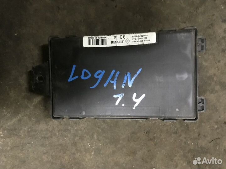 Блок комфорта (Renault Logan)