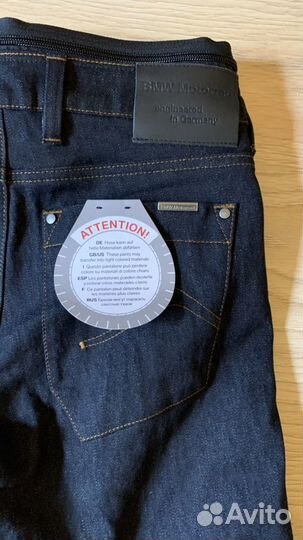 Мотобрюки BMW Five Pocket Denim женские 38р новые