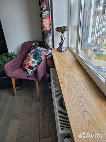 Подоконник деревянный