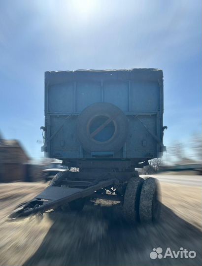 Прицеп самосвальный СЗАП 8527, 1977