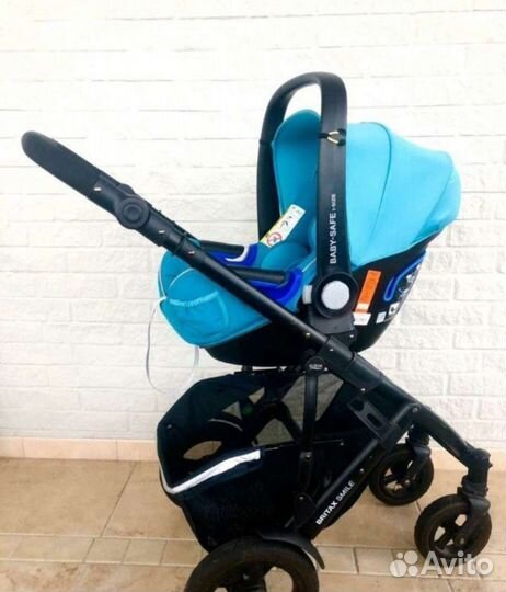 Britax smile 2 в 1 + автолюлька + сумка