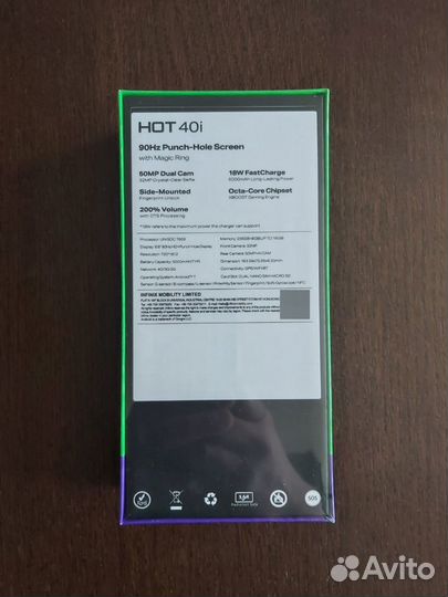 Infinix HOT 40i, 8/256 ГБ