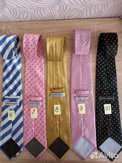 Брендовые галстуки шелк