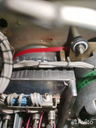 Набор: пассик + шкив мотора Орбита 106, 107,108