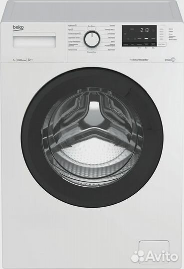 Стиральная машина Beko wsre7612xawi 7кг,1200об/м