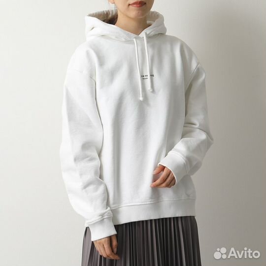 Худи Acne Reverse-logo hooded