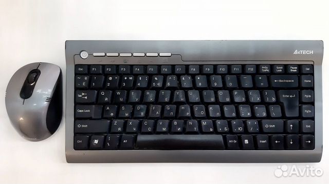 Клавиатура и мышь A4Tech GLS-6630 Silver USB
