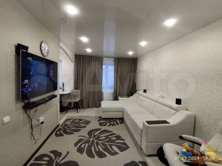 2-к. квартира, 44,8 м², 3/5 эт.