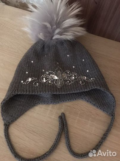 Комплект шапка, шарф,варежки