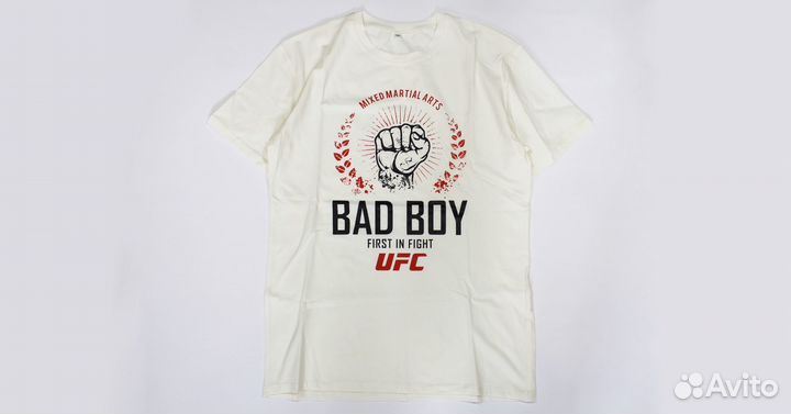 Футболка Print Bad Boy MMA Белая