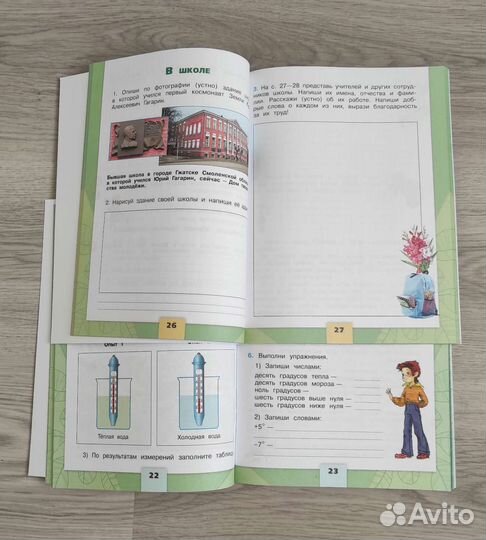 Комплект. Рабочая тетрадь окружающий мир 2 класс