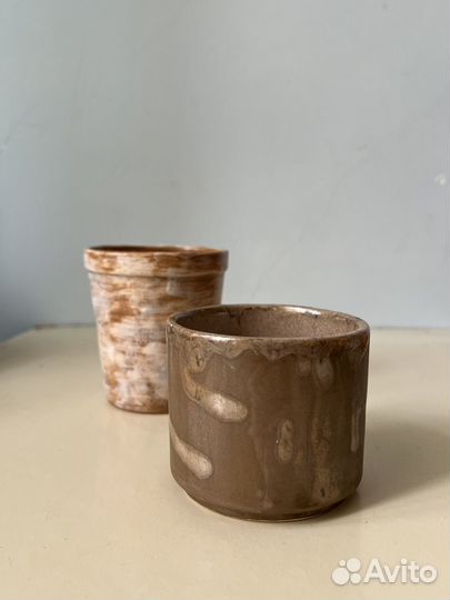 Керамическая чашка ручная работа