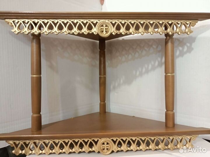 Уголки двухъярусные для икон