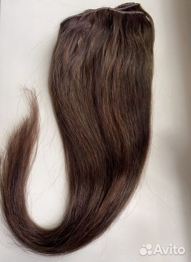 Натуральные волосы на заколках 67 см