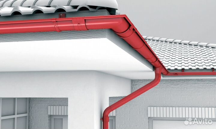 Водосток металл и пластик для вашего дома