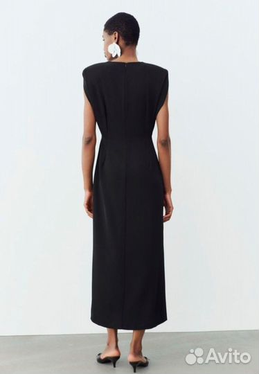 Платье zara миди (XS/S) новое с биркой