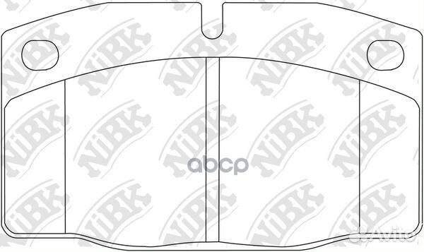 Колодки daewoo lemans 90-95 PN0234 NiBK