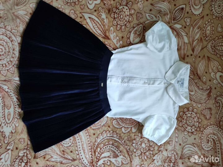 Школьные вещи пакетом на девочку 128 134 (1 класс)