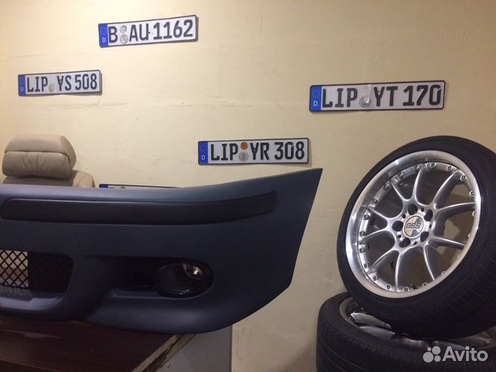 Бампер M-тех на Бмв Е39