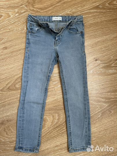 Джинсы для девочки mango kids