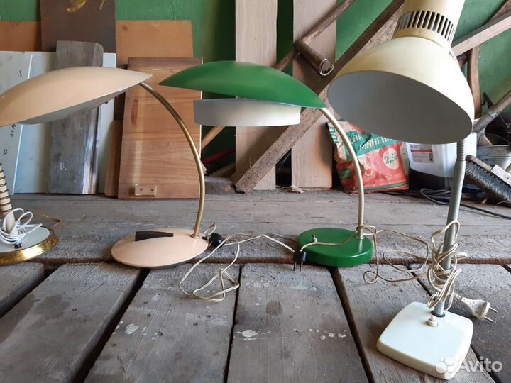 Лампа настольная СССР