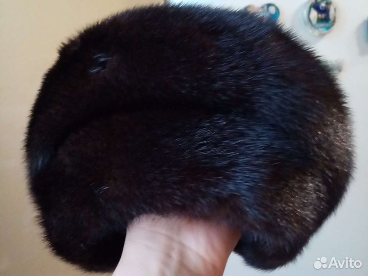 Шапка норковая женская