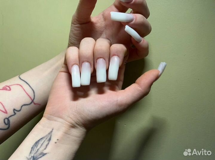 Наращивание ногтей на дому