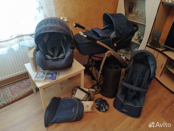 Коляска 3 в1 Graco Fusio