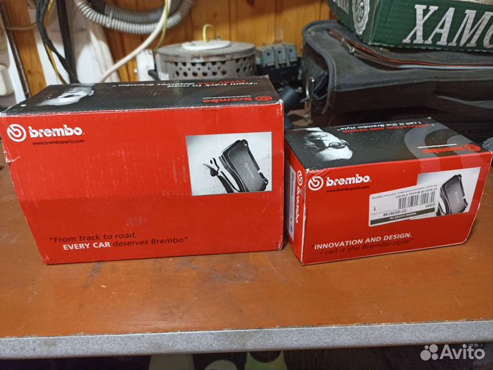 Тормозные колодки range rover