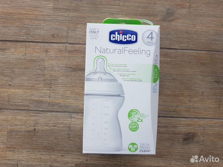 Бутылочка для кормления детская Chicco 1 шт