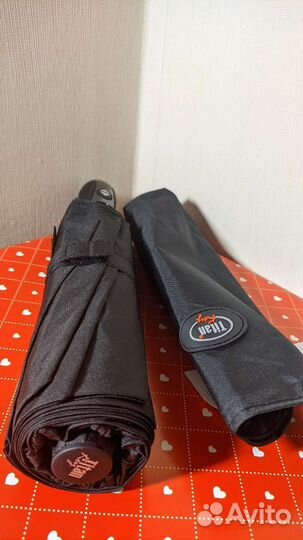 Зонт черный автоматический