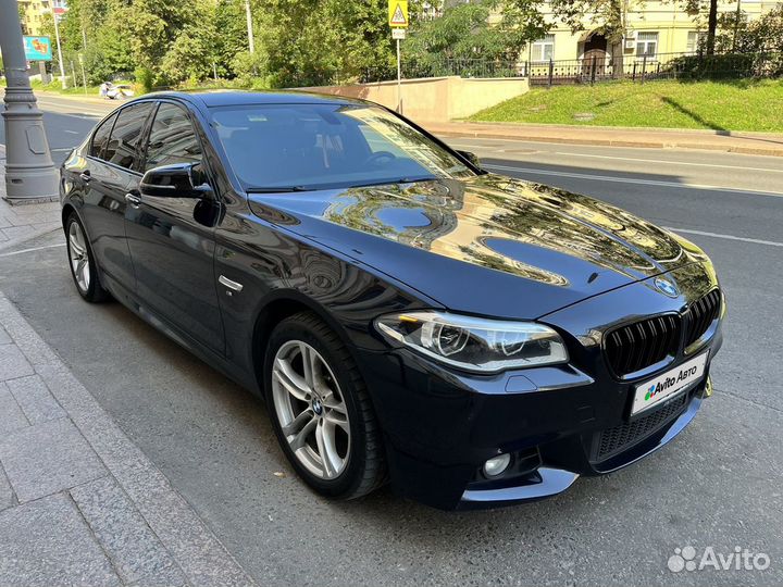 BMW 5 серия 2.0 AT, 2016, 199 000 км