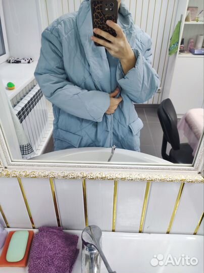 Куртка плащ женская осенняя 52