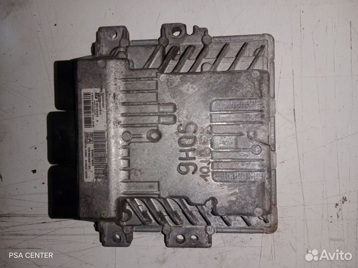 Блок управления двс 9H05 Peugeot/Citroen
