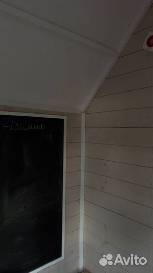 Детский деревянный домик для дачи