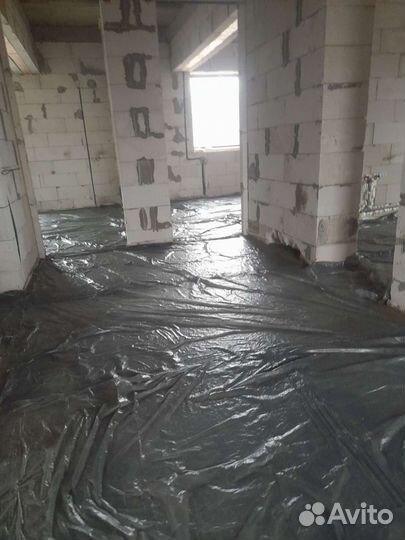 Полусухая стяжка пола Москва мо
