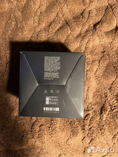 Яндекс. станция мини новая с часами