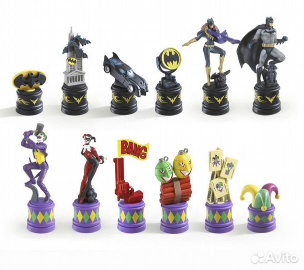 Шахматы Бэтмен против Джокера