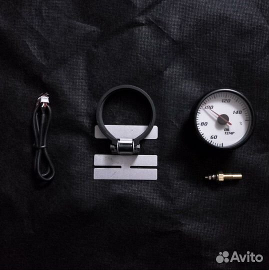 Датчик температуры масла белый ретро