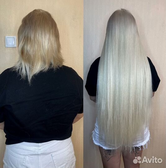 Наращивание био волос / биопротеиновые волосы