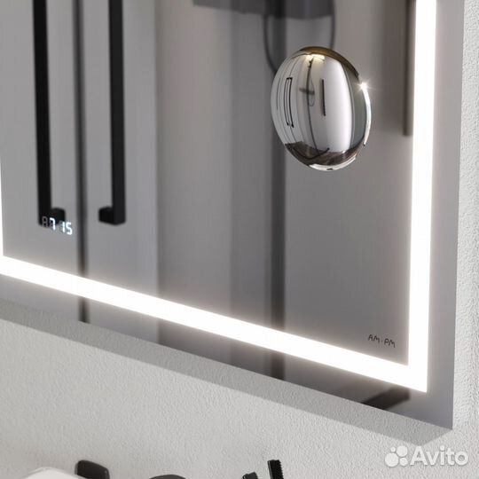 Зеркало AM.PM с LED-подсветкой m91amox0653wg Хром