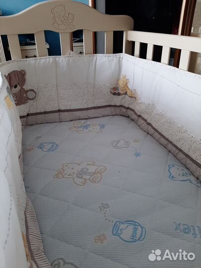 Бортики в детскую кроватку